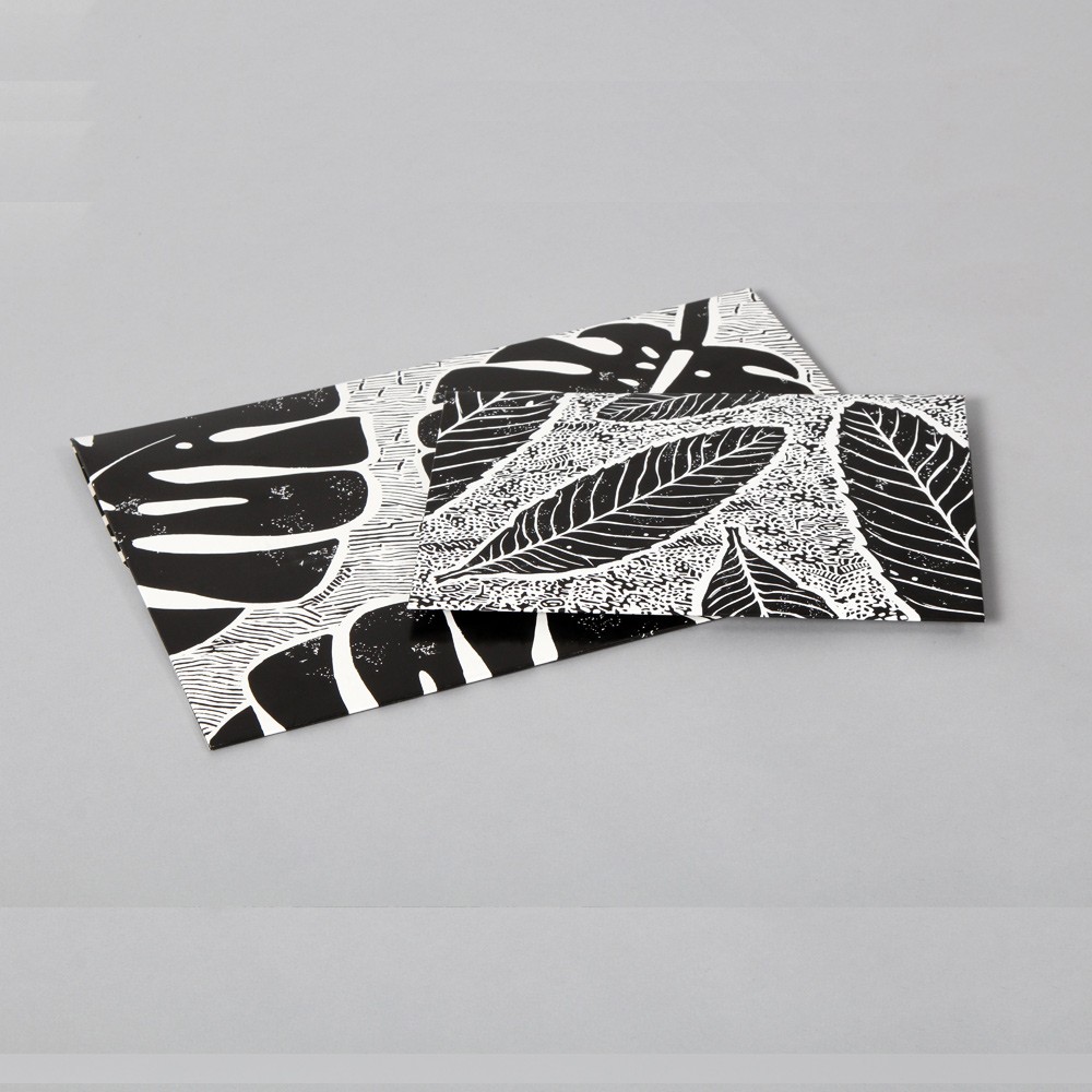 Botanical file folder set | monochrome - Chalk & Moss