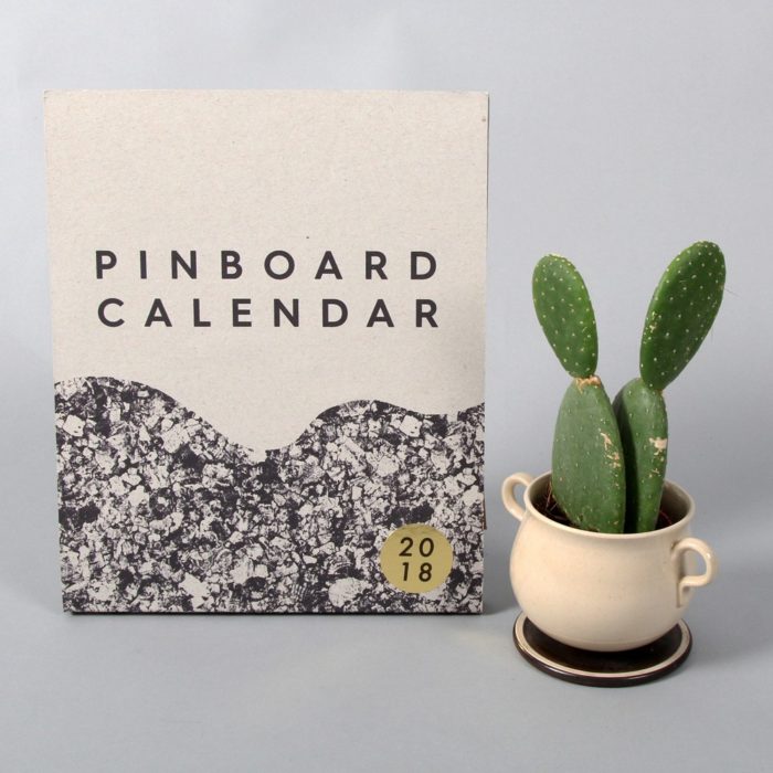 Pinboard year calendar by Wald. Also available in XL.