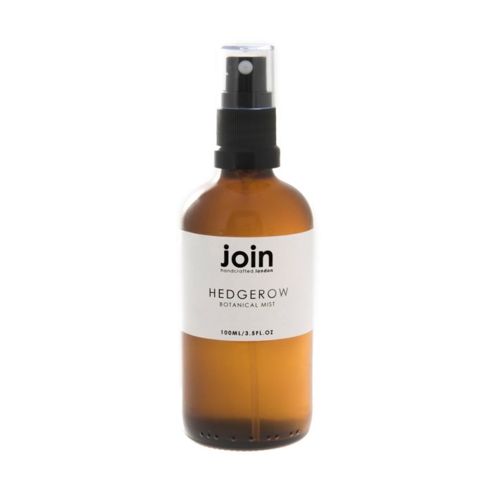 Room spray Hedgerow fragrance; an understated yet luxurious with a smooth blend of organic neroli, rose & basil essential oils and carrier oil. Perfect for spraying around a room, freshen up pillows and linen and can even used as an antibacterial spray for yoga mats. 100ml in an amber glass bottle.