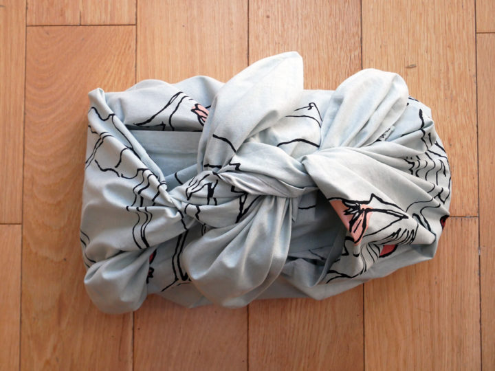 How to make a knot wrap – Japanese Furoshiki wrap
