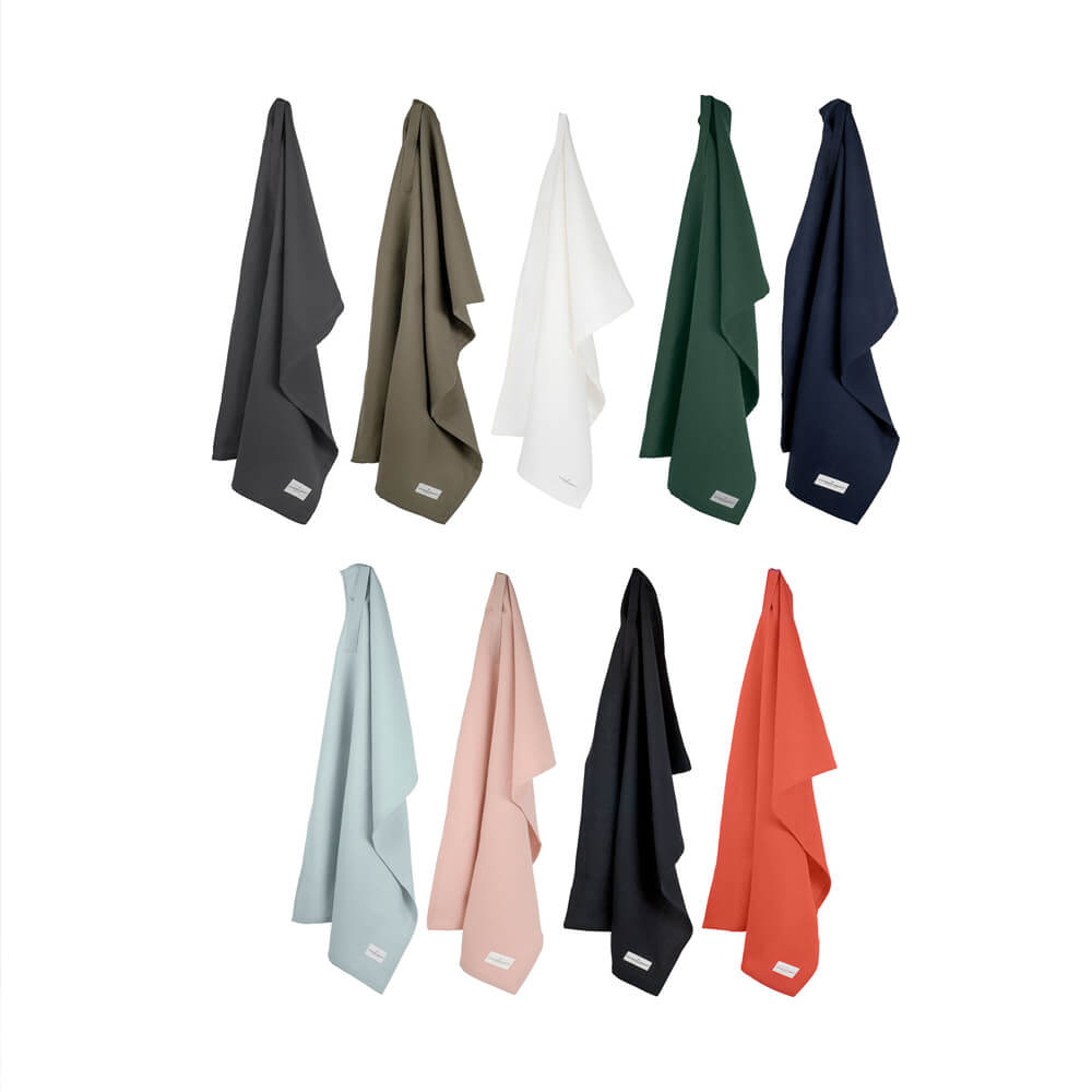 Extra large kitchen tea towel organic cotton Chalk & Moss