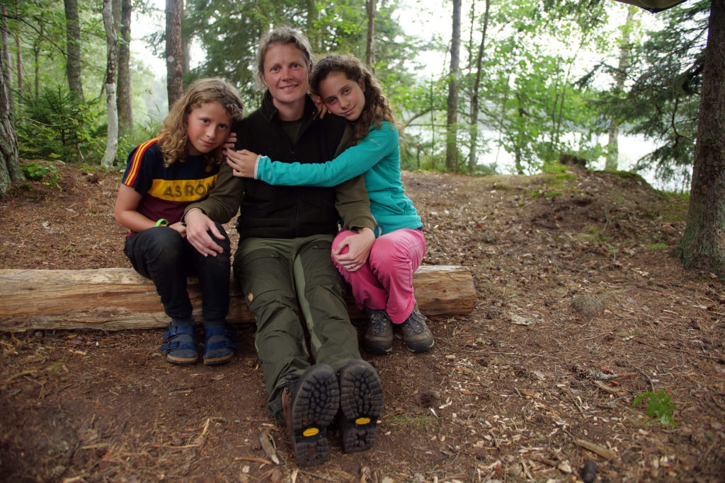 Wild camping and hiking is something that brings us together as a family. 