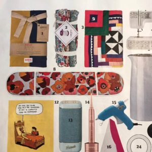 The Poppy red oven gloves were featured in The Guardian newspaper, as their number 8 favourite Christmas Gift for 2020. 